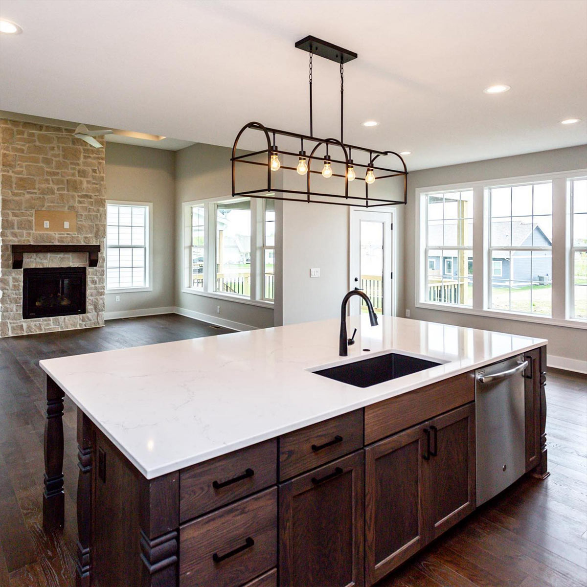 Empty kitchen deep cleaning in Atlanta